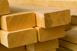 stack of lumber